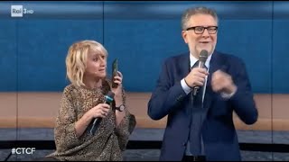 Luciana Littizzetto chiama in diretta la De Filippi per farle gli auguri ma ecco chi [upl. by Amrak]