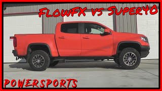 Flowmaster FlowFX vs Super 40  Sound Test  Chevy Colorado ZR2 [upl. by Auberta]