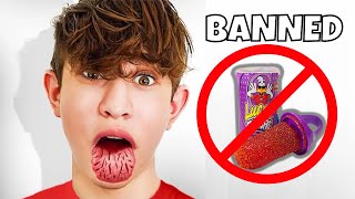 Trying BANNED Candies 😳 [upl. by Coralyn]