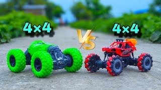 Rc Rock Crawler 4×4 VS Rc Stunt Car 4×4 Video  Sabir Unboxing [upl. by Zapot]