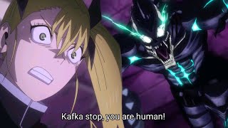 Kaiju No 8 Episode 12  Kafka vs General Isao Captain Narumi appears [upl. by Nessa]