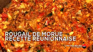 Un bon rougail de morue une recette réunionnaise facile à faire [upl. by Narol]