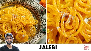 Jalebi Recipe  Crispy Jalebi  Dusshera Special  हलवाई जैसी जलेबी  Chef Sanjyot Keer [upl. by Ennayar]