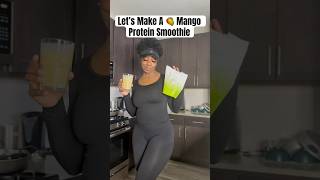 Quick Tasty🥭Mango PROTEIN Smoothie …smoothie protein proteinshake [upl. by Emory]