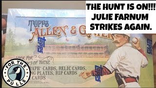 The Hunt Is On Opening 2024 Allen amp Ginter Metal Universe Hockey JulieFarnum STRIKES BACK [upl. by Solorac]