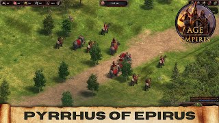 Age Of Empires Definitive Edition  PYRRHUS OF EPIRUS Hardest [upl. by Nacul499]