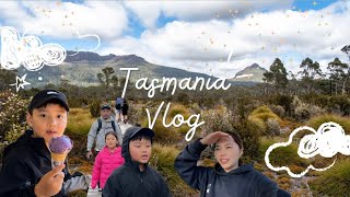 Tasmania Vlog  Kunkhyab seeing snow for the first time  Tibetans in Australia [upl. by Ylsew]