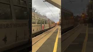 156480 special raf livery departs Cramlington station [upl. by Atworth]