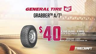 General Tire Grabber ATx Tires  40 Rebate [upl. by Araiek]