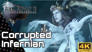 Final Fantasy 15 New Ifrit StarScourge Model amp Boss Fight Patch 121 4KUHD [upl. by Ahseikan]