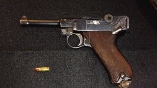 1915 German Luger collectors military variant [upl. by Sivaj888]