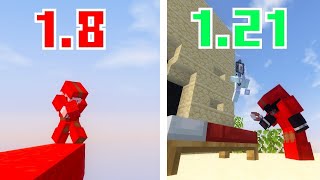 I Tried Bedwars In 18 and 121 [upl. by Llecrup51]