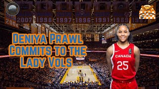 Deniya Prawl Commits to the Lady Vols  Lady Vols Basketball [upl. by Doowle920]