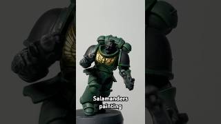 Painting Salamanders The Ultimate Guide warhammerart warhammer warhammer40k [upl. by Kinnon804]