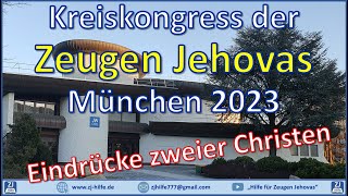 Kreiskongress der Zeugen Jehovas München 20230107 [upl. by Dupuy]