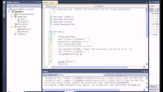 C Tutorial  Delimiters [upl. by Allesig597]