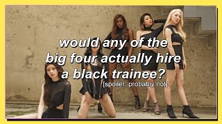 lets discuss would sm yg bighit or jyp have a black trainee [upl. by Recha914]