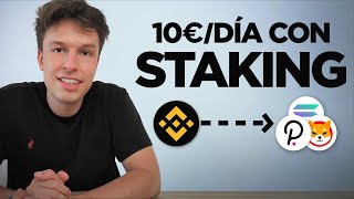 Ingresos Pasivos Cómo Hacer Staking Con Criptomonedas [upl. by Htbazile]