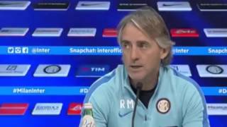 Mancini quotEder Vedremo e Miha devequot  Giornata 22  Serie A TIM 201516 [upl. by Renner944]