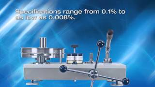 Measuring Pressure with a Deadweight Tester [upl. by Bradley]