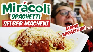 REZEPT MIRACOLI SPAGHETTI mit TOMATENSAUCE selber machen [upl. by Ahseen]