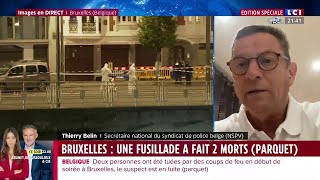 🔴 Bruxelles  deux personnes tuées dans une fusillade [upl. by Anuat]