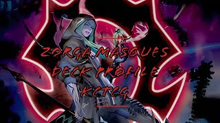 Zorga Masques Deck Profile V1 Cardfight Vanguard Overdress [upl. by Fraze]