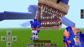 NEW Shin Sonic Tapes vs Sonic EXE ADDON UPDATE in MINECRAFT PE [upl. by Filipe465]