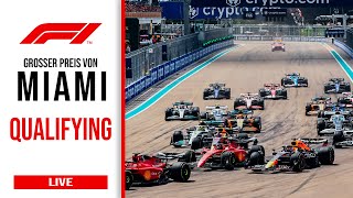 Großer Preis von Miami USA Das Qualifying  Formel 1 Live Watchparty [upl. by Devaney]