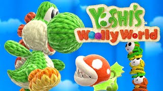 Yoshis Woolly World  Full Game 100 Walkthrough [upl. by Htebaras]