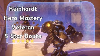 Overwatch 2 Reinhardt Hero Mastery 5 Star Guide Veteran [upl. by Alhsa189]