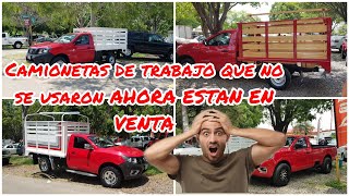 Las 3 mejores camionetas ❤ NISSAN estaquitas tianguis de autos usados en venta trucks gana dinero [upl. by Retsbew]