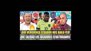 PRENSA COLOMBIANA Ecuador nos volvió a humillar colombia ecuador eliminatorias [upl. by Eedyak]