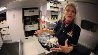 Cockpit Chronicles Behind the scenes with a flight attendant — Crew Meals [upl. by Cianca171]