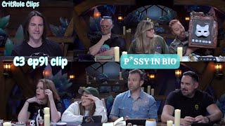 PSSY IN BIO  Critical Role  Bells Hells ep 91 [upl. by Ettegdirb]