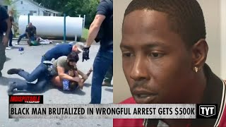 Black Man Brutalized In Wrongful Arrest Gets 500K From City [upl. by Ahseken818]