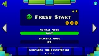 Geometry Dash SubZero  PRESS START  Level 1 ALL COINS 1080p60  Sdslayer100 [upl. by Siramay]