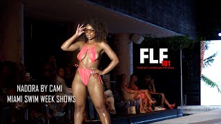 NADORA BY CAMI  MIAMI SWIM WEEK 2022  FASHION SHOW [upl. by Bohannon831]