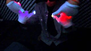 FNL 31111 Ayo Mimik amp Stunna Double Team Glove Light Show Emazinglightscom [upl. by Teevens]