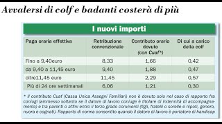 Piccolo rincaro dei contributi Inps per colf badanti e domestici ItaliaOggi del 3012024 [upl. by Adan]