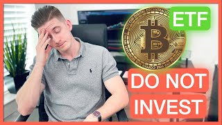 Why The NEW Bitcoin ETF BITO Is A TERRIBLE Investment LOSE MONEY GUARANTEED [upl. by Eelrahc730]