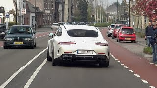 2019 MercedesAMG GT 63 S 4MATIC  Launch Control Fast Accelerations amp Powerslide [upl. by Yeliak432]