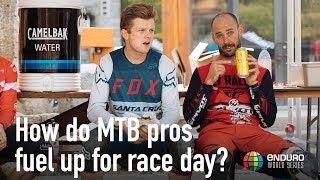 How do MTB pros fuel up for race day [upl. by Lybis]