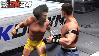 Carlito SPITS In John Cenas Face WWE 2K24 DLC [upl. by Tatiana]