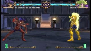 Saint Seiya  Death Mask Espectro V2 Vs Aries Shion [upl. by Teryl]