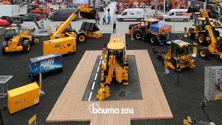 Bauma 2016  Show JCB Dancing Diggers [upl. by Aicella566]