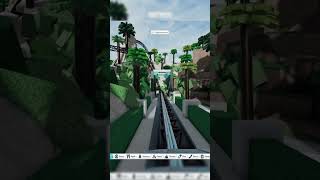 Raptor Run Jurassic World  A solo Theme Park Tycoon 2 build [upl. by Ytsrik]