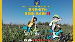 MADRID SANTIAGO EN BICI 2017 [upl. by Boehike942]