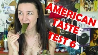 In a Pickle with a Gherkin and a Twinkie American Candy Taste Test 6 [upl. by Elleyoj]