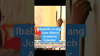 JuneMarch 20242025 Academic Calendar DEPED [upl. by Afatsom]